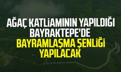 Ağaç katliamının yapıldığı Bayraktepe'de Bayramlaşma Şenliği yapılacak