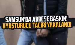 Samsun'da adrese baskın! Uyuşturucu taciri yakalandı
