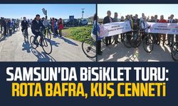Samsun'da bisiklet turu: Rota Bafra, Kuş Cenneti