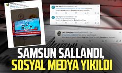 Samsun'da deprem! Samsun sallandı, sosyal medya yıkıldı