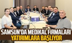 Samsun'da medikal firmaları yatırımlara başlıyor