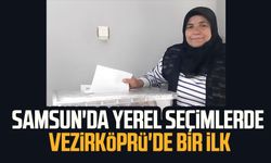 Samsun'da yerel seçimlerde Vezirköprü'de bir ilk