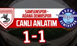 Samsunspor -Adana Demirspor maçının canlı anlatımı