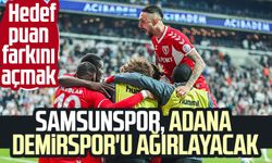 Samsunspor, Adana Demirspor'u ağırlayacak: Hedef puan farkını açmak