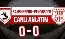 Samsunspor - Pendikspor maçının canlı anlatımı