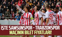 İşte Samsunspor - Trabzonspor maçının bilet fiyatları!