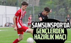 Samsunspor'da gençlerden hazırlık maçı