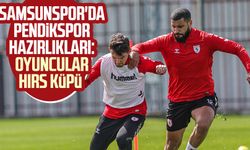 Samsunspor'da Pendikspor hazırlıkları: Oyuncular hırs küpü