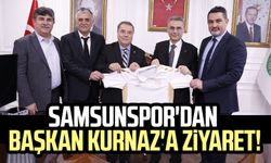 Samsunspor'dan İlkadım Belediye Başkanı İhsan Kurnaz'a ziyaret!
