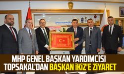 MHP Genel Başkan Yardımcısı İlyas Topsakal’dan Başkan Murat İkiz'e ziyaret