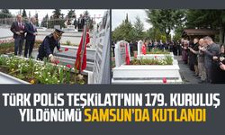 Türk Polis Teşkilatı'nın 179. kuruluş yıldönümü Samsun’da kutlandı