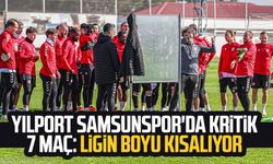 Yılport Samsunspor'da kritik 7 maç: Ligin boyu kısalıyor