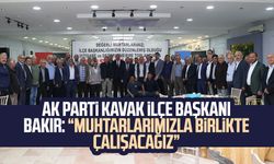 AK Parti Kavak İlçe Başkanı Onur Bakır: "Muhtarlarımızla birlikte çalışacağız"