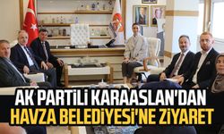 AK Parti Genel Başkan Yardımcısı Çiğdem Karaaslan'dan Havza Belediyesi'ne ziyaret