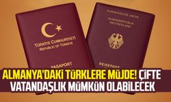 Almanya’daki Türklere müjde! Çifte vatandaşlık mümkün olabilecek