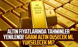 Altın fiyatlarında tahminler yenilendi! Gram altın düşecek mi, yükselecek mi?