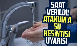 SASKİ'den su kesintisi duyurusu: Atakum'da su kesintisi uyarısı