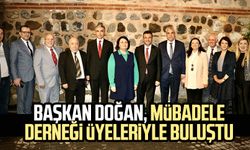 Samsun Büyükşehir Belediye Başkanı Doğan, Mübadele Derneği üyeleriyle buluştu