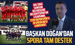 Samsun Büyükşehir Belediye Başkanı Halit Doğan'dan spora tam destek