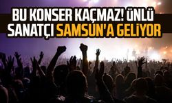 Bu konser kaçmaz! Ünlü sanatçı Mert Demir Samsun'a geliyor