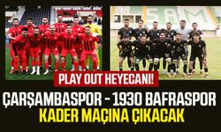 Play Out heyecanı! Çarşambaspor - 1930 Bafraspor kader maçına çıkacak