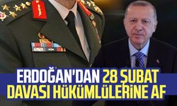 Cumhurbaşkanı Erdoğan'dan 28 Şubat davası hükümlülerine af