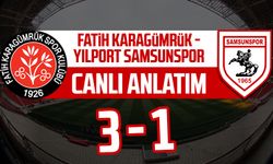 Fatih Karagümrük - Samsunspor maçı canlı anlatımı