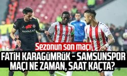 Fatih Karagümrük - Samsunspor maçı ne zaman, saat kaçta?