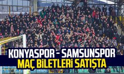 Konyaspor - Samsunspor maç biletleri satışta