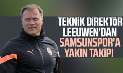 Teknik Direktör Patrick Van Leeuwen'dan Samsunspor'a yakın takip