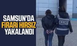 Samsun'da firari hırsız yakalandı