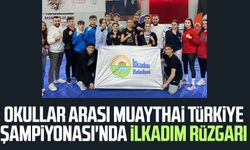 Okullar arası Muaythai Türkiye Şampiyonası'nda İlkadım rüzgarı