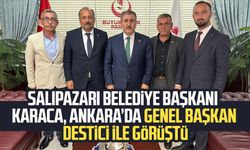 Salıpazarı Belediye Başkanı Refaettin Karaca, Ankara’da Genel Başkan Destici ile Görüştü