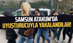 Samsun Atakum'da uyuşturucuyla yakalandılar!