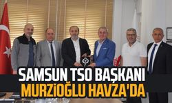 Samsun TSO Başkanı Salih Zeki Murzioğlu Havza'da