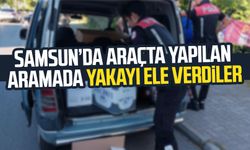 Samsun'da araçta yapılan aramada ele geçirildi! 3 gözaltı