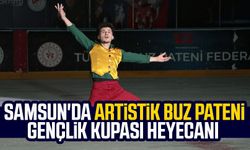 Samsun'da Artistik Buz Pateni Gençlik Kupası heyecanı