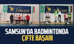 Samsun Büyükşehir Belediyesi'nden badmintonda çifte başarı
