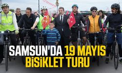 Samsun'da 19 Mayıs Bisiklet Turu