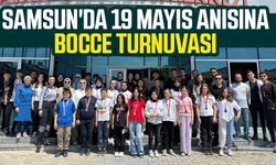 Samsun'da 19 Mayıs anısına Bocce Turnuvası
