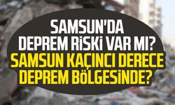 Samsun'da fay hattı nereden geçiyor?  Samsun'da deprem riski var mı?