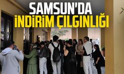 Samsun'da indirim çılgınlığı