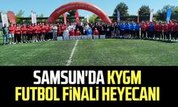 Samsun'da KYGM futbol finali heyecanı