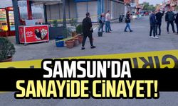 Samsun'da sanayide cinayet! Çay ocağında kurşun yağdırdı