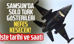 Samsun'da Solo Türk gösterileri nefes kesecek! İşte Samsun'da 19 Mayıs programı