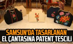 Samsun'da tasarlanan el çantasına patent tescili