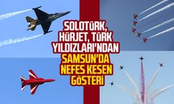 SoloTürk, HürJet, Türk Yıldızları'ndan Samsun'da nefes kesen gösteri