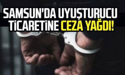 Samsun'da uyuşturucu ticaretine ceza yağdı!