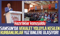 Samsun'da vekalet yoluyla kesilen kurbanlıklar yüz binlere ulaşıyor!