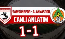 Samsunspor-Alanyaspor maçının canlı anlatımı